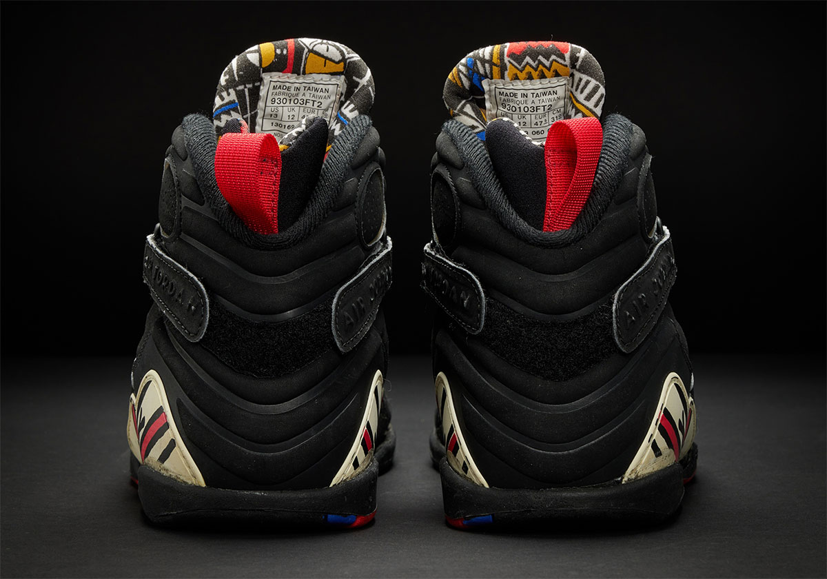 Air Jordan 8 Playoffs 1993 Nba Finals Game Worn 3