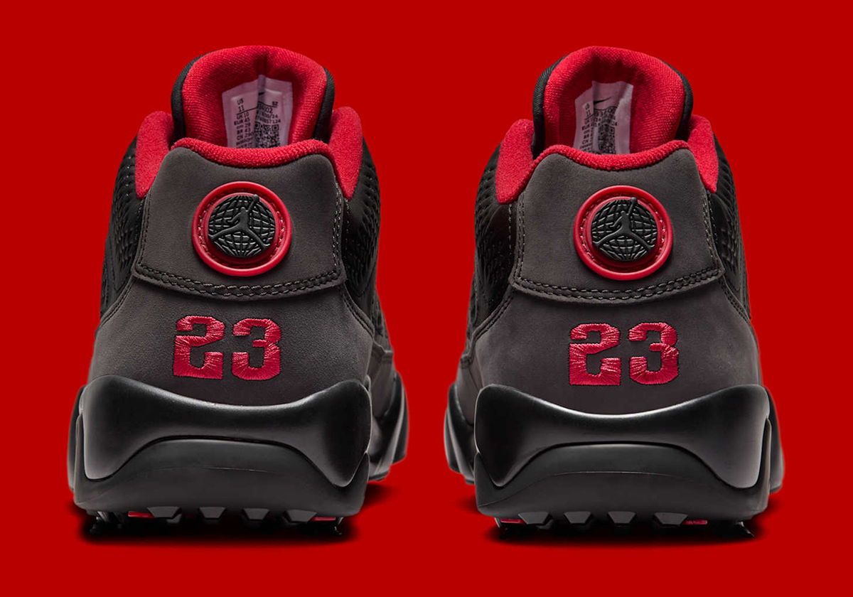 Silver black red jordan 9 online