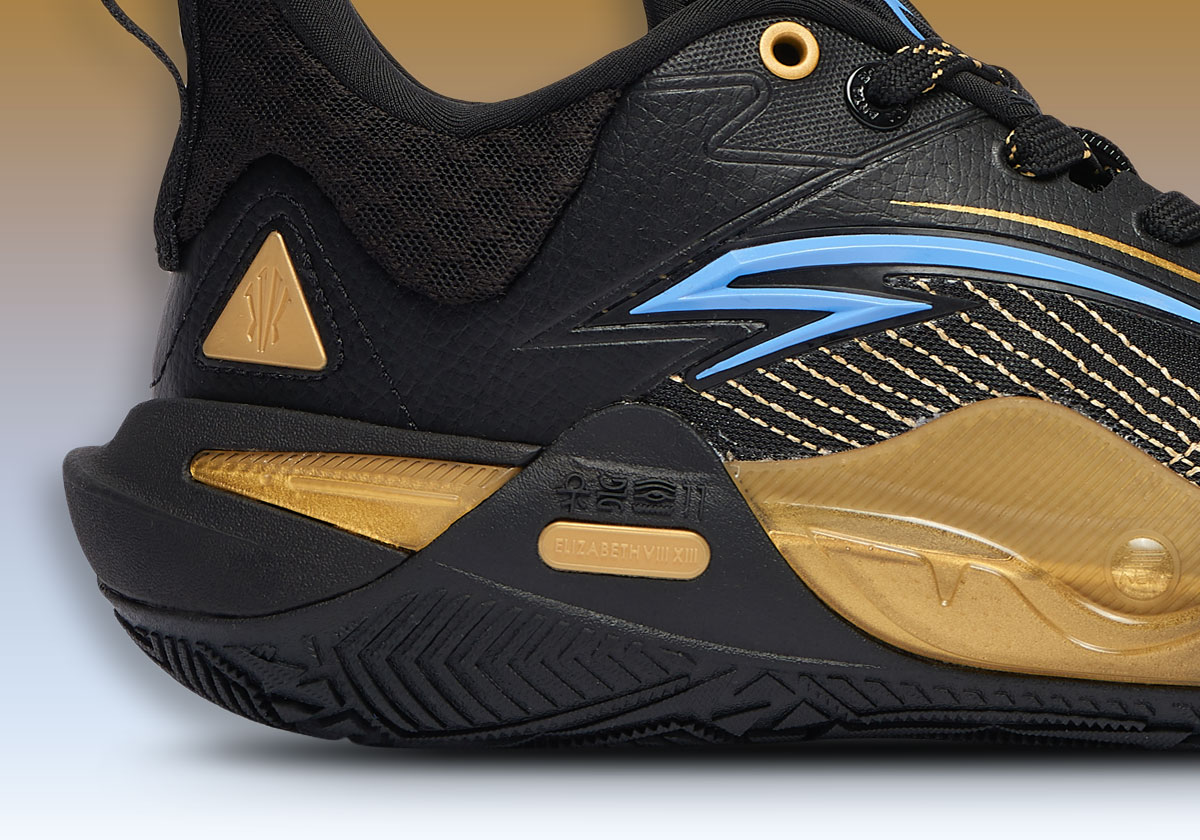 Anta Kai 1 Speed Gold Black Blue 1