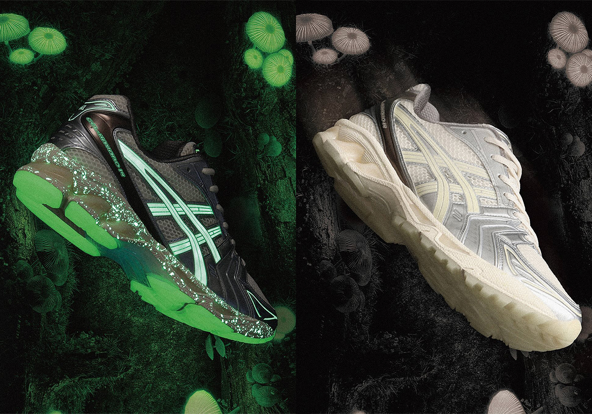 atmos' ASICS GEL-Kayano 14 "Yakoutake" Glows In The Dark