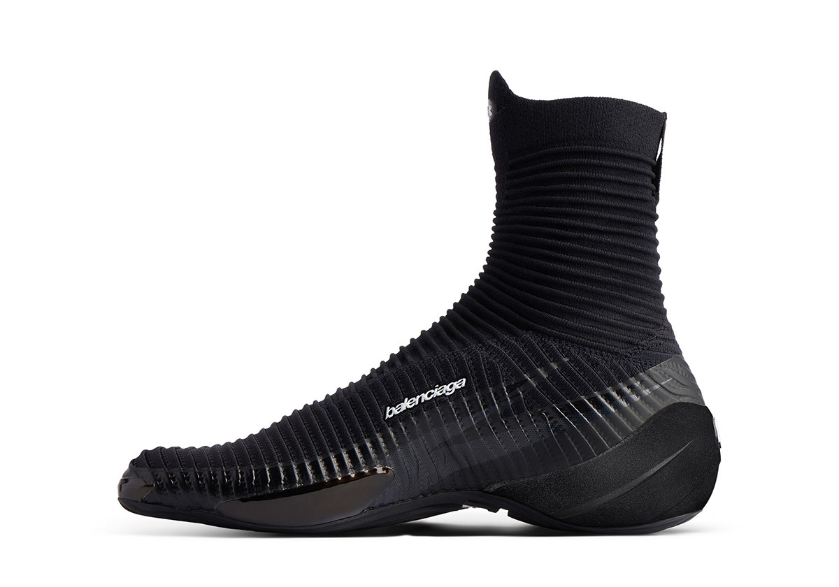 Balenciaga Under Clothing armour Hyper Sneaker Black 4