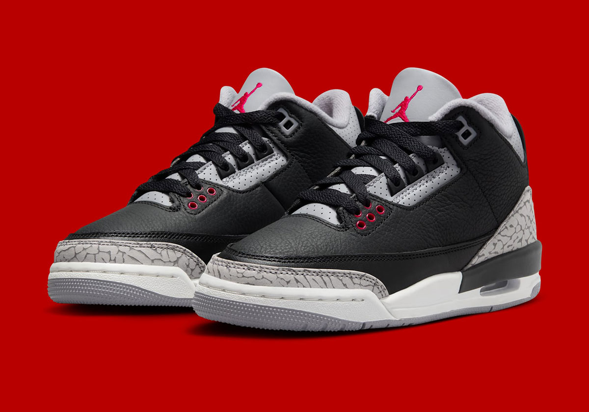 Air Jordan 3 Black Cement 2024 Official Info SneakerNews