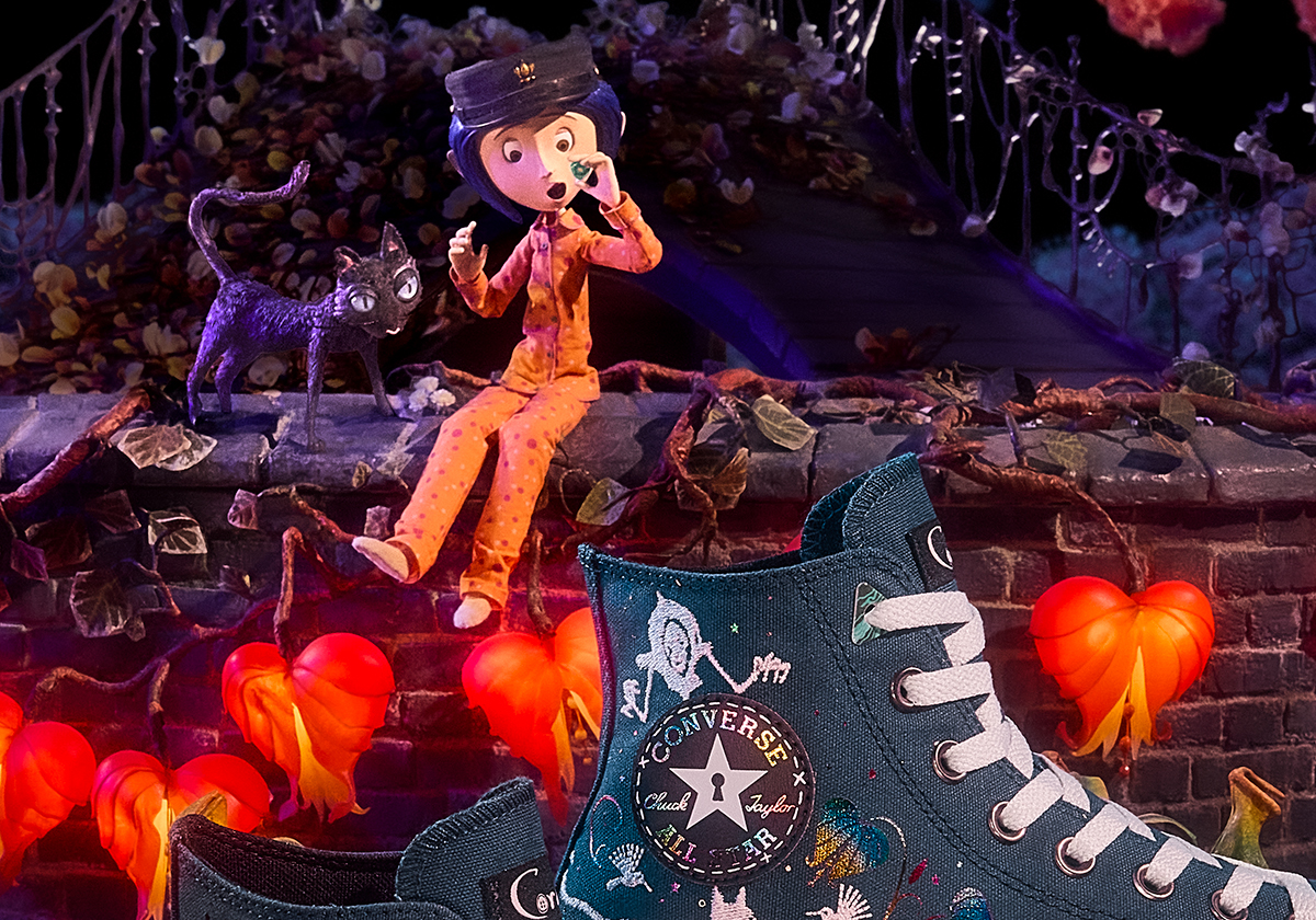 Coraline's 15th Anniversary Celebrated By Upcoming Converse Collection