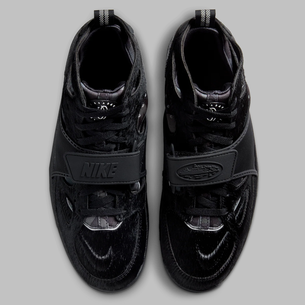 Corteiz Nike Trainer Huarache Black Pony Hair Fq8793 003 Release Date 2