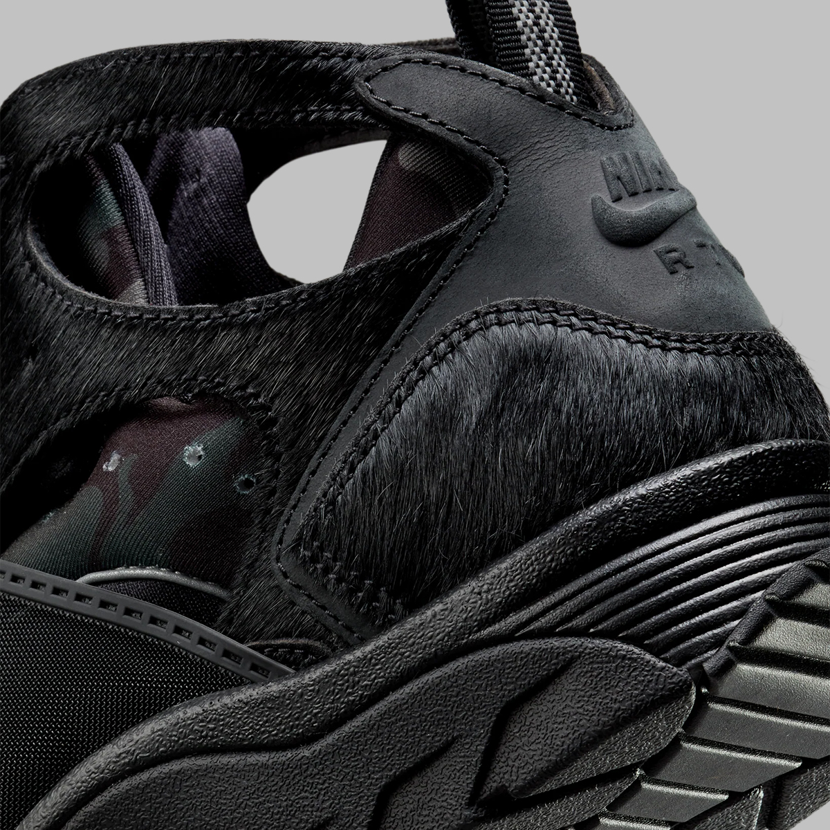 Corteiz Nike Trainer Huarache Black Pony Hair Fq8793 003 Release Date 8