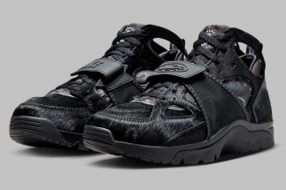 Corteiz Just Surprise Dropped Their Nike Trainer Huarache “Onyx”