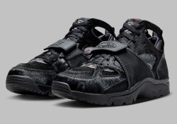 corteiz nike trainer huarache black pony hair fq8793 003 release date 9