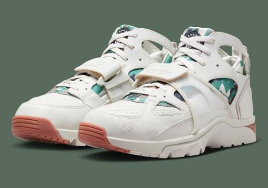 Corteiz x Nike Trainer Huarache “Light Bone” Launches Worldwide On November 22nd