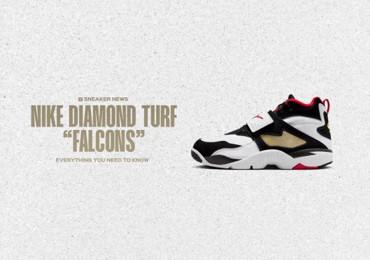 Official Images Of The 2025 Nike Air Diamond Turf "Falcons"