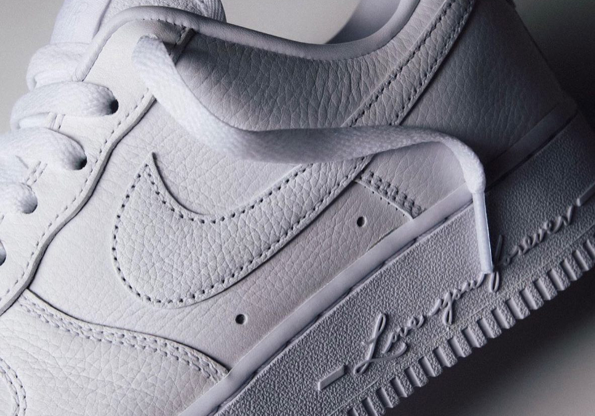 Drake Nike NOCTA Air Force 1 Love You Forever White CZ8065 100 SneakerNews