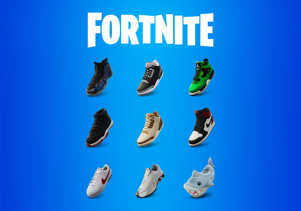 Here's Every Sneaker You Can Now Get On Fortnite Kicks