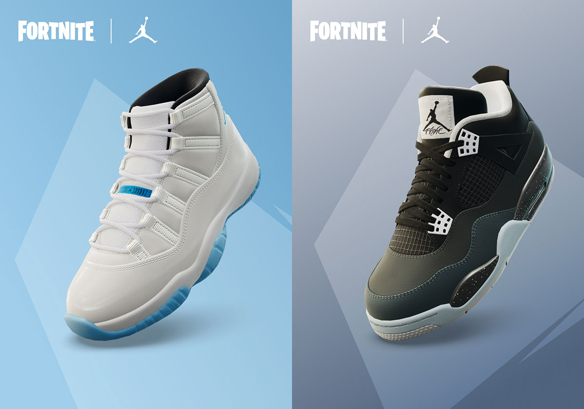 Fortnite Kicks Jordan 11 Legend Blue SneakerNews