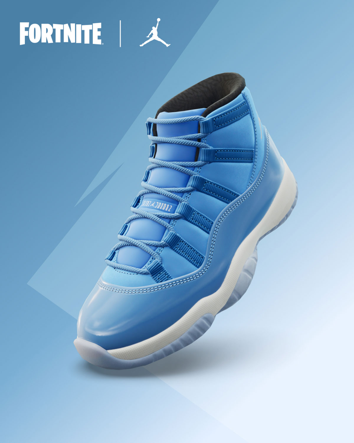 Fortnite Kicks Jordan 11 Legend Blue 3