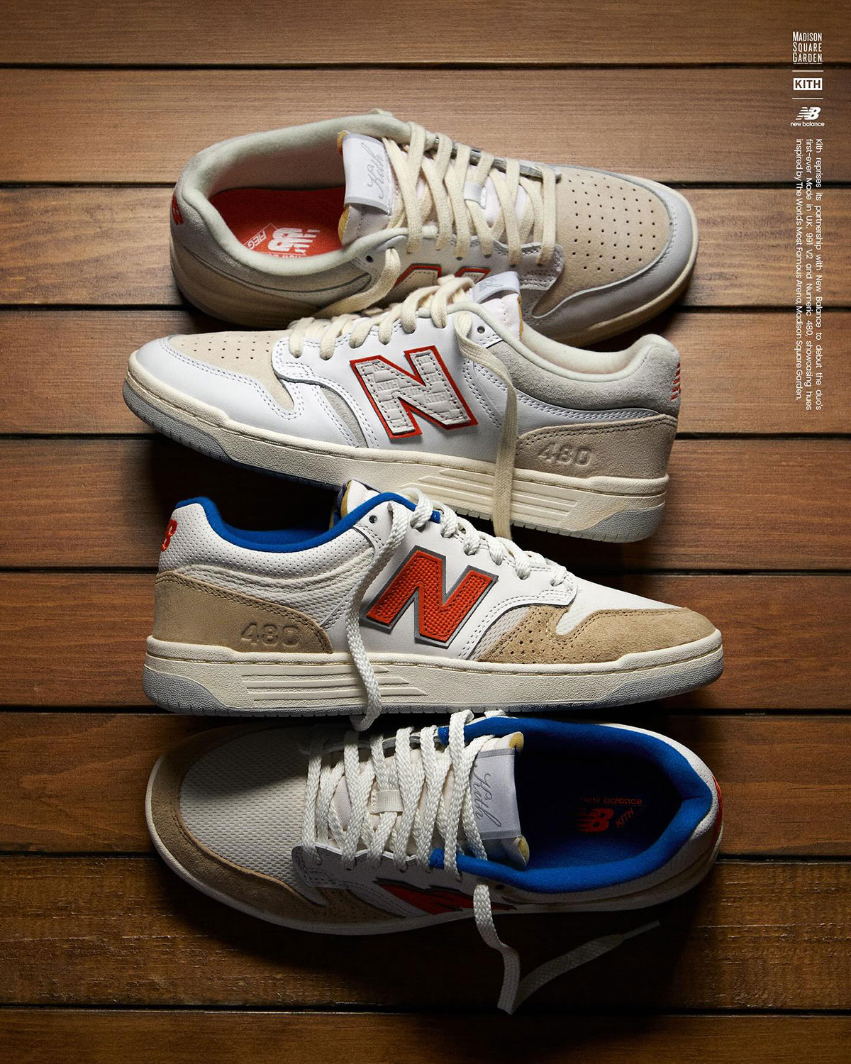 Kith New York Knicks New Balance 480 6