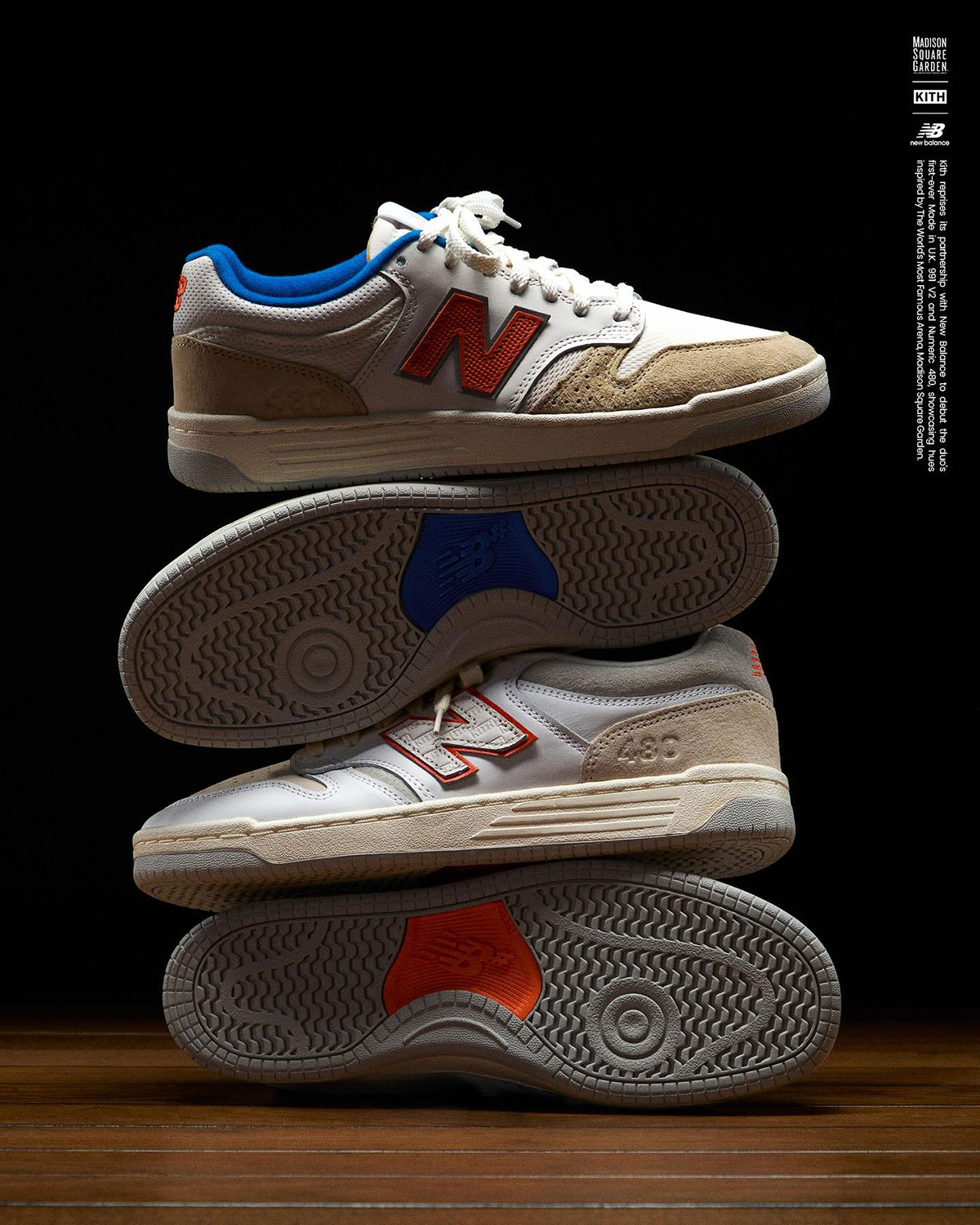 Kith New York Knicks New Balance 480 8