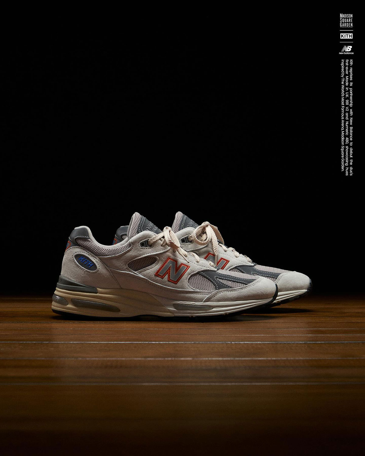 Kith New York Knicks New Balance 991v2 1