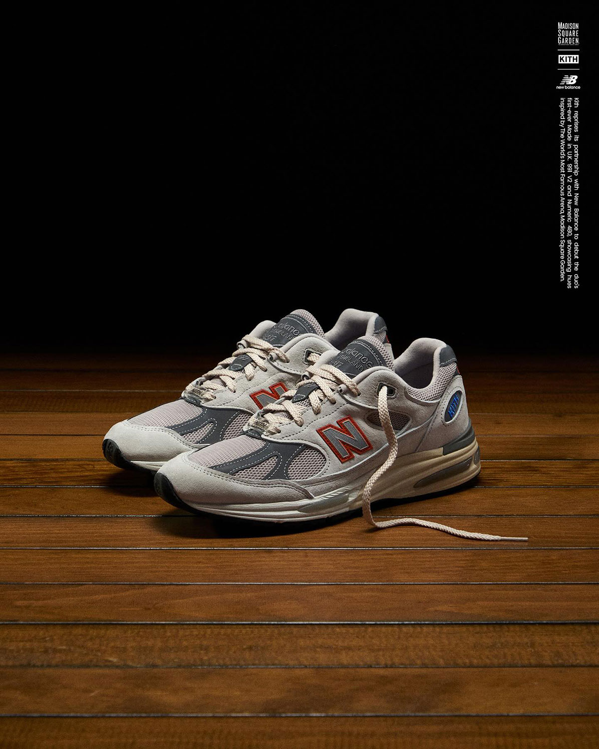 Kith New York Knicks New Balance 991v2 2