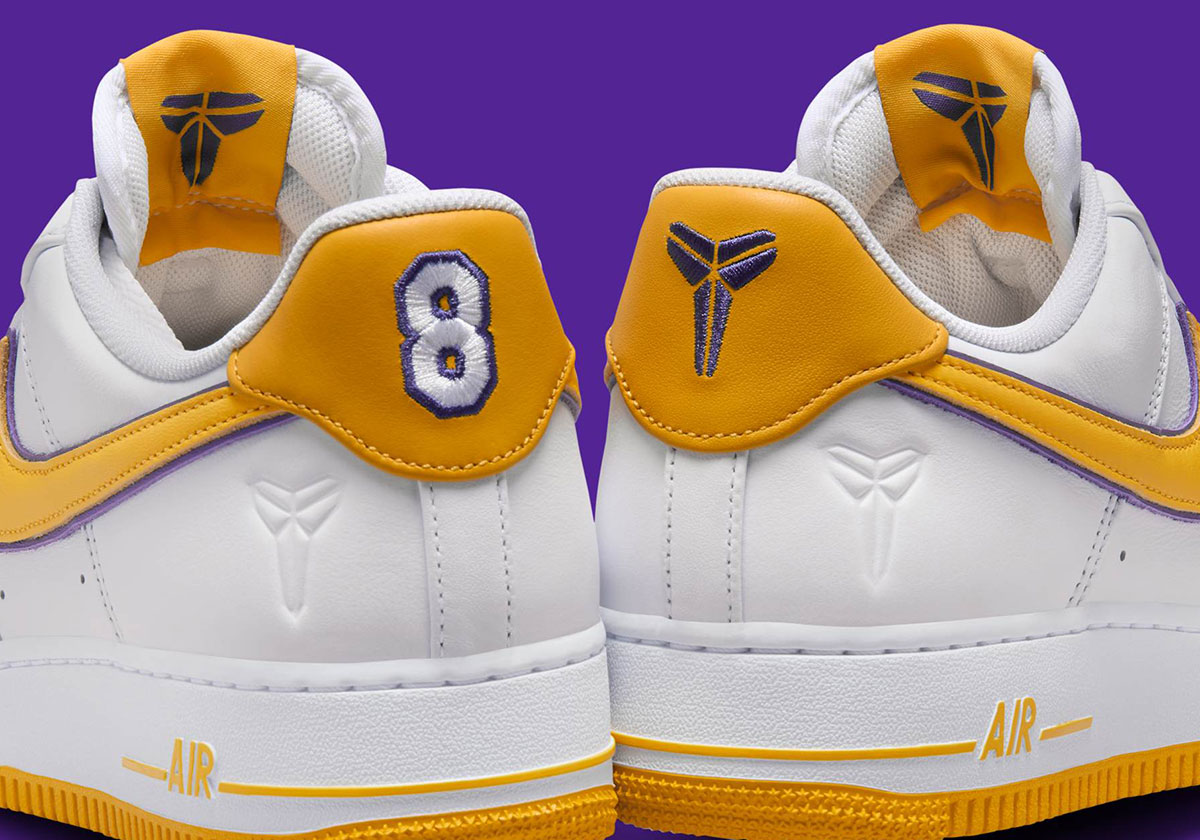 Official Images Of The Nike Air Force 1 Low "Kobe Bryant"