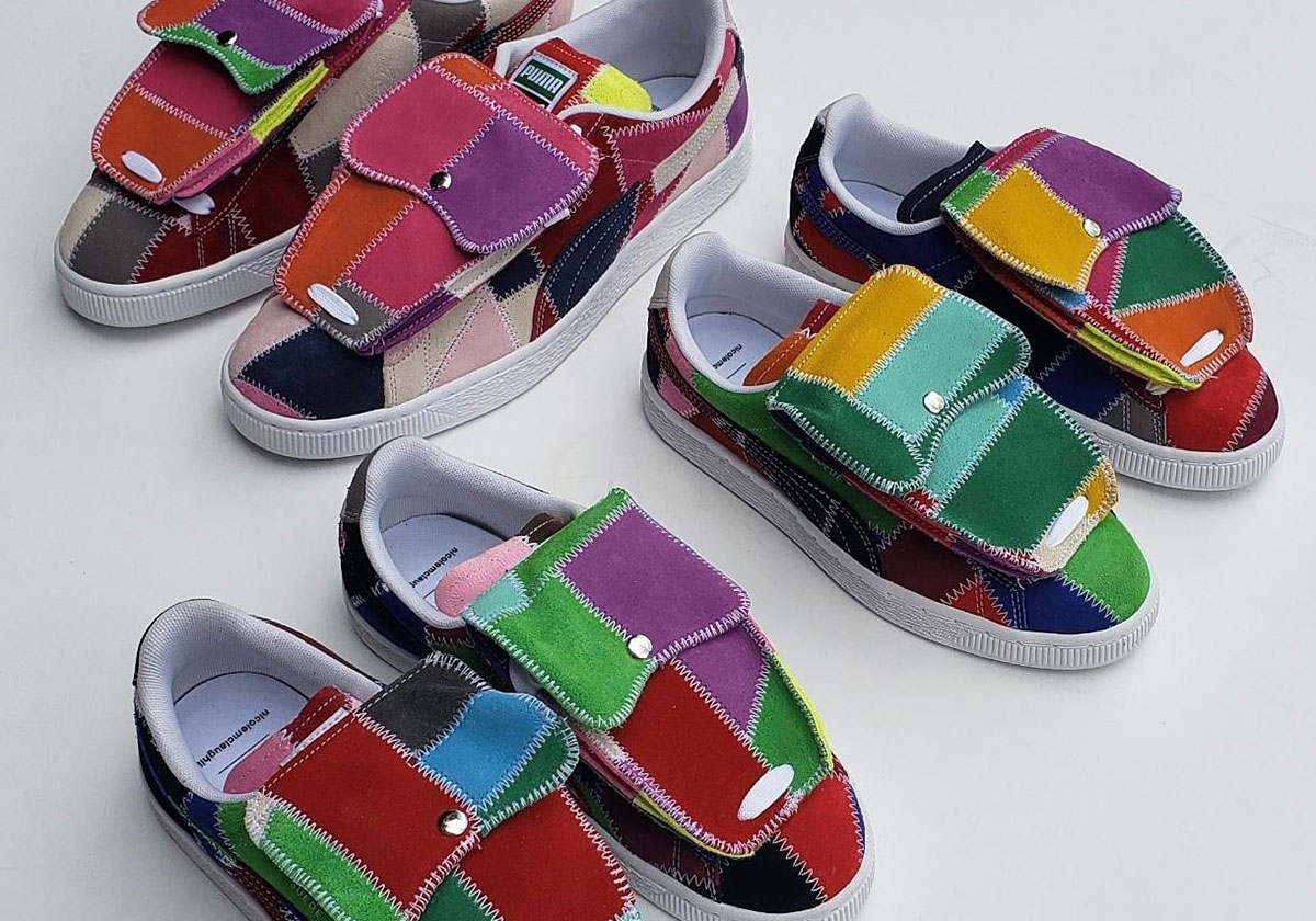 Upcycle Queen Nicole McLaughlin Sweeps The Factory Floor With The PUMA Suede