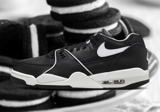 The Nike Air Flight 89 Low Evokes Legendary “Oreo” Colorways