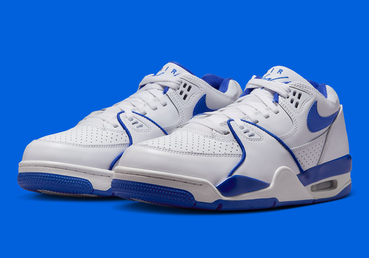 Nike Air Flight 89 Low White Hyper Royal Summit White FZ3045 100 SneakerNews