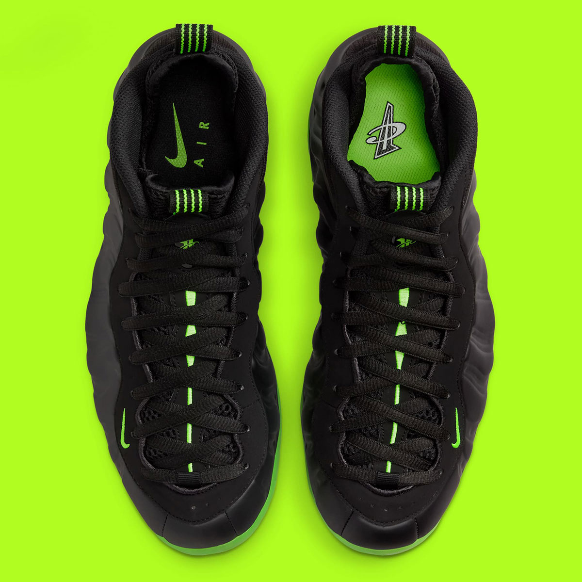 Nike Air Foamposite One Black Volt Hf2902 001 Release Date 2