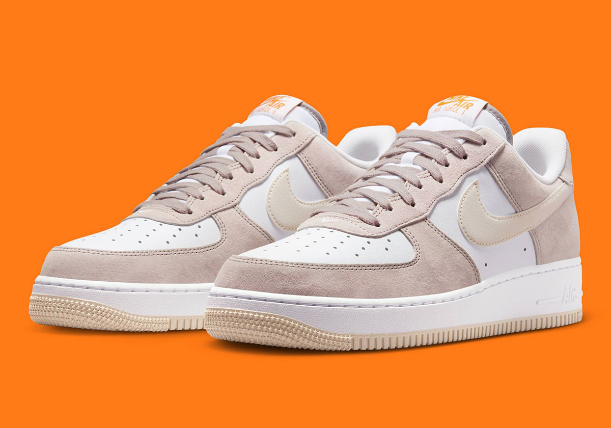 Nike Air Force 1 Low College Grey Laser Orange Summit White Ib3080 001 2