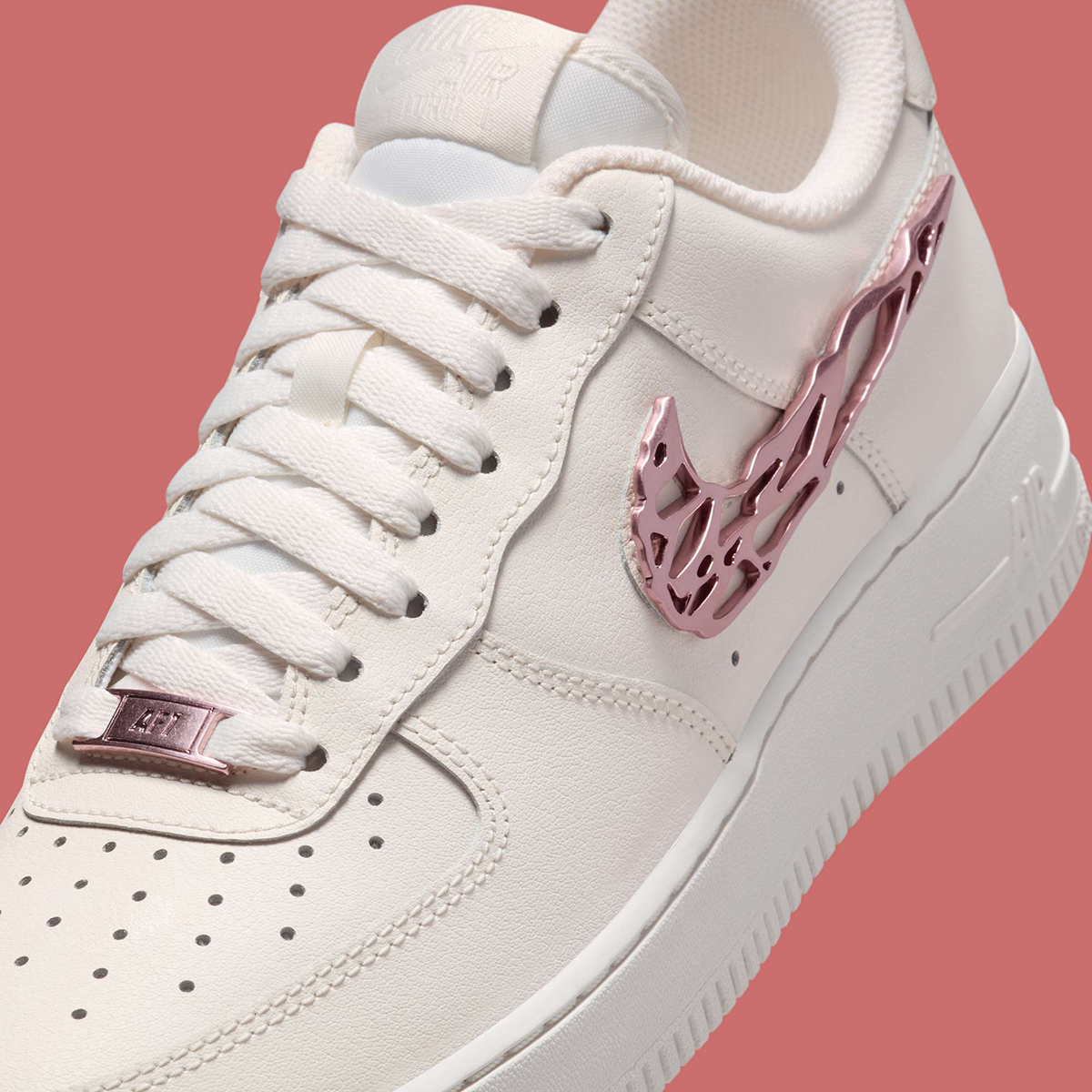 Nike Air Force 1 Low Metal Shredded Pink Swoosh If1686 161 6