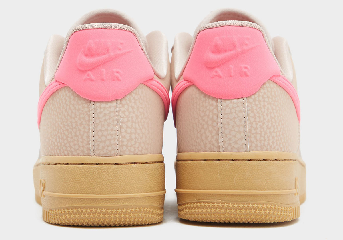 nike air force 1 low particle beige hyper pink gum light brown ib1161 200 4