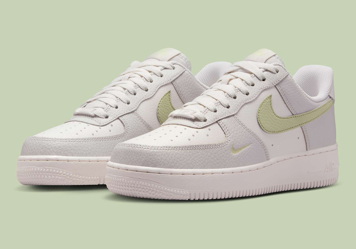 Nike Gives "Olive Aura" Accents To The Air Force 1 Low