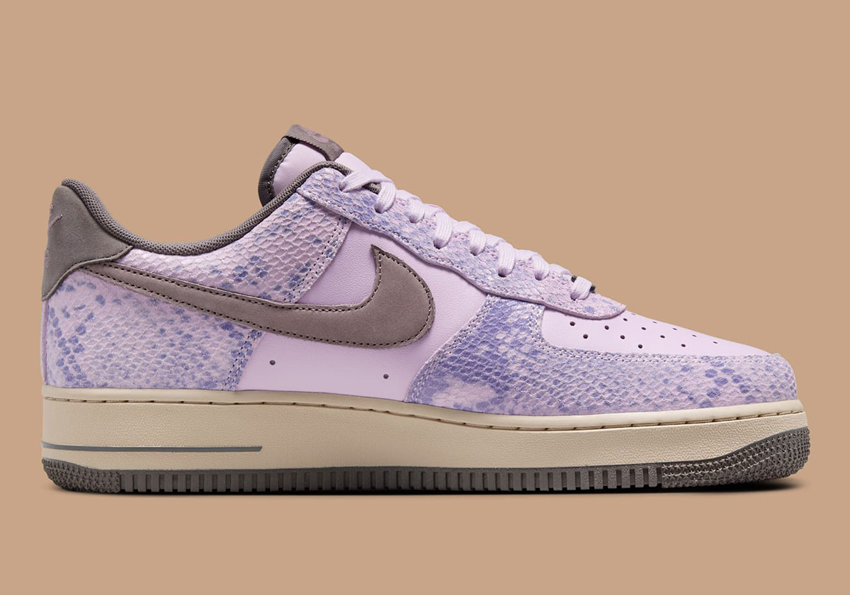 Nike Air Force 1 Low Purple Snakeskin Hf2898 500 6