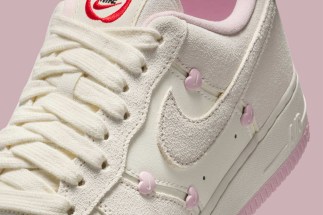 Nike Adds Pink Mini Hearts To The Air Force 1 Low “Valentine’s Day”