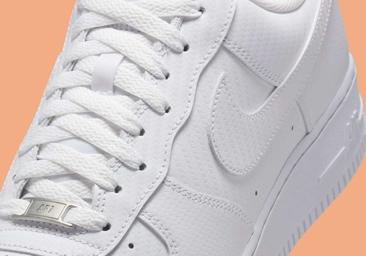 Nike Brings Carbon Fiber To The Air Force 1 Low "Triple White"