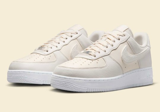 Nike Adds A Suede Swoosh To The Air Force 1 Next Nature "Coconut Milk"