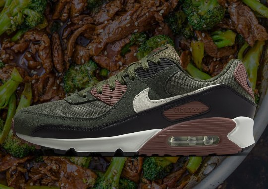 Nike Embraces "Beef & Broccoli" With This Winterized Air Max 90