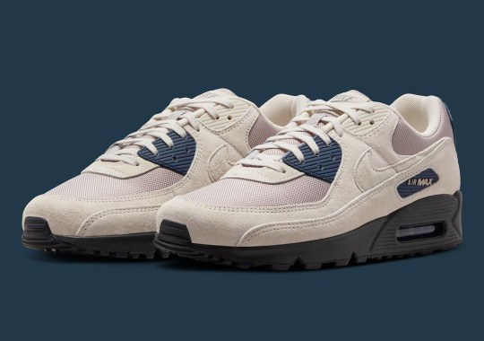 nike air max 90 light orewood brown college grey navy ib3077 100 5