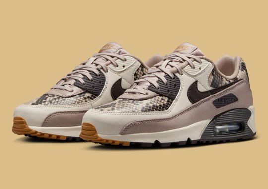 The Nike Air Max 90 And Exotic Snakeskin Is The Pairing You've Been Waiting For