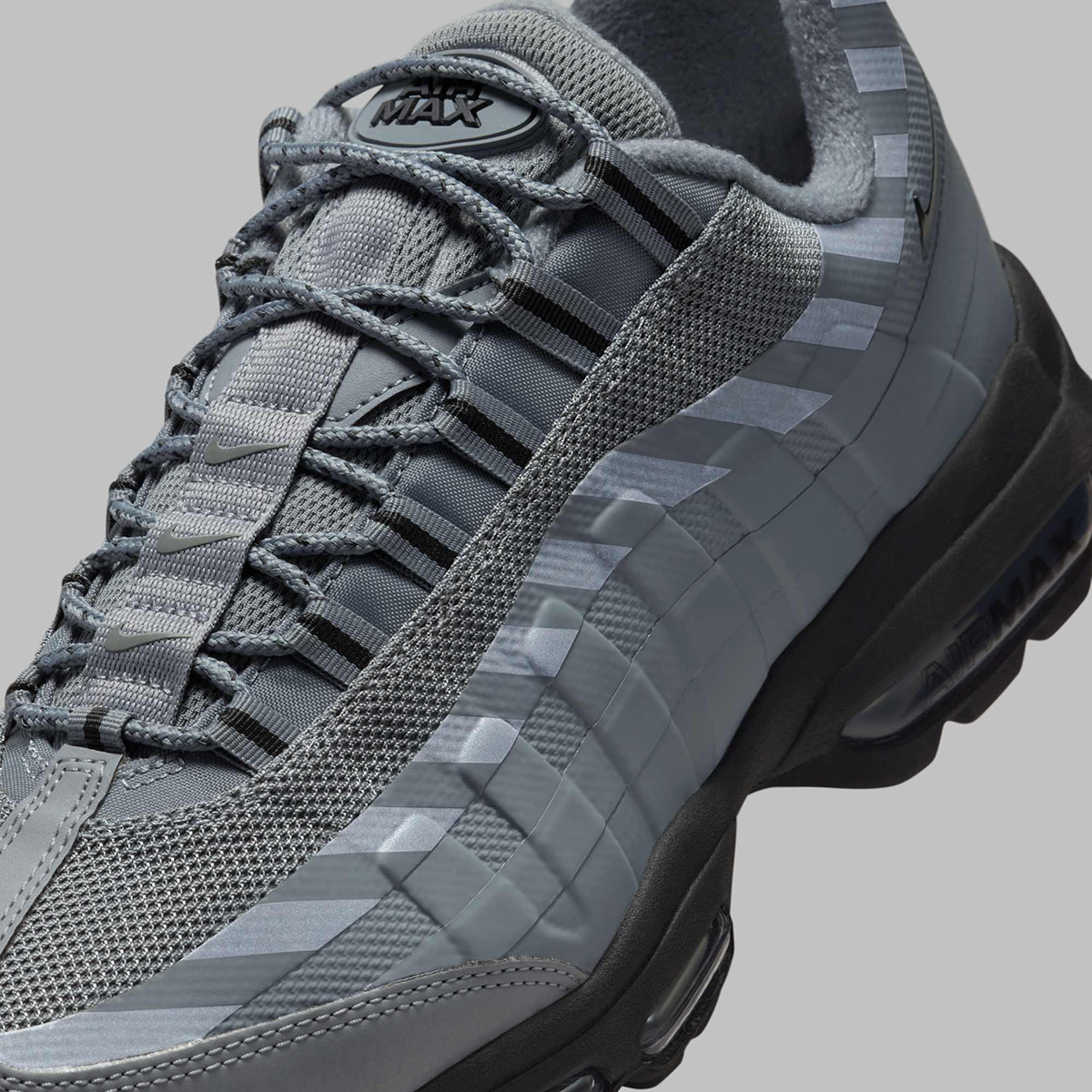 Nike Air Max 95 Ultra Reflective Caution Strip Hv6064 001 1