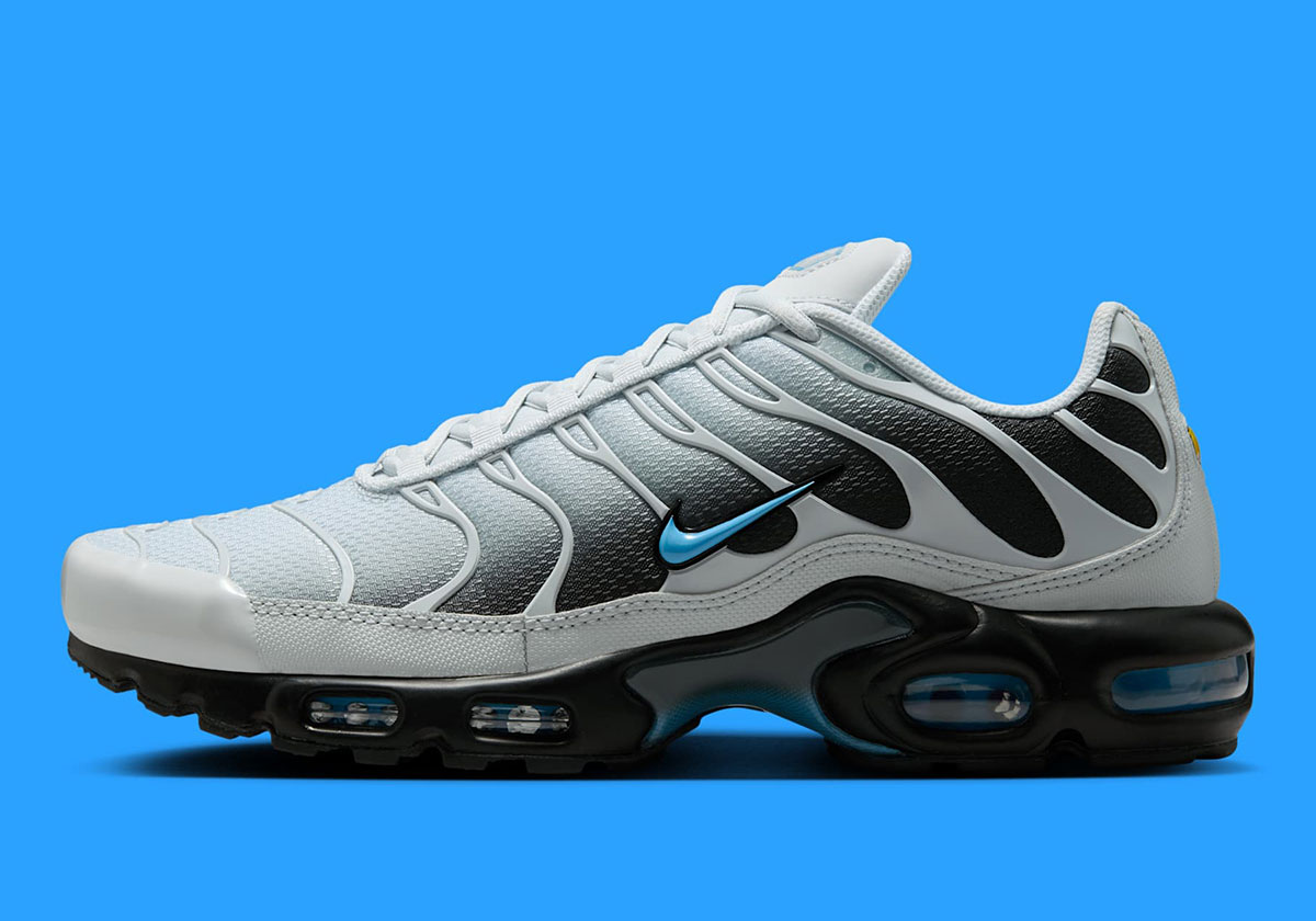 Nike Air Max Plus Grey University Blue Black Dm0032 015 3