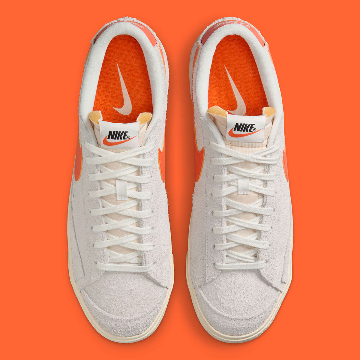 Nike Blazer Low 77 Summit White Safety Orange Coconut Milk Hf3158 100 7