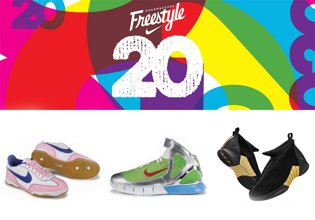 Nike Doernbecher Freestyle Is Auctioning Over 50 Pairs Of Sneakers From The Last 20 Years