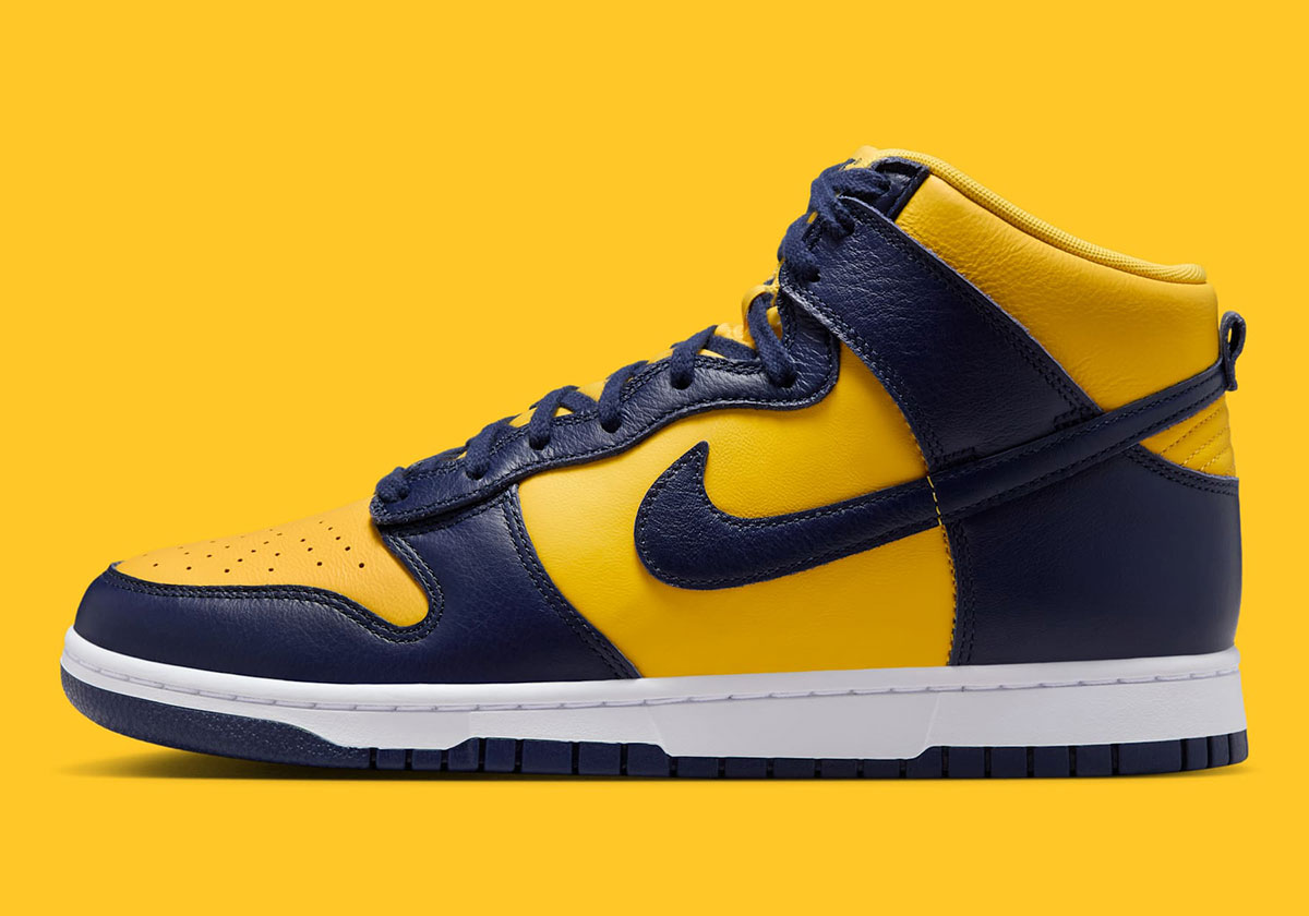 Nike Dunk High Michigan Hf3143 700 Release Date 1