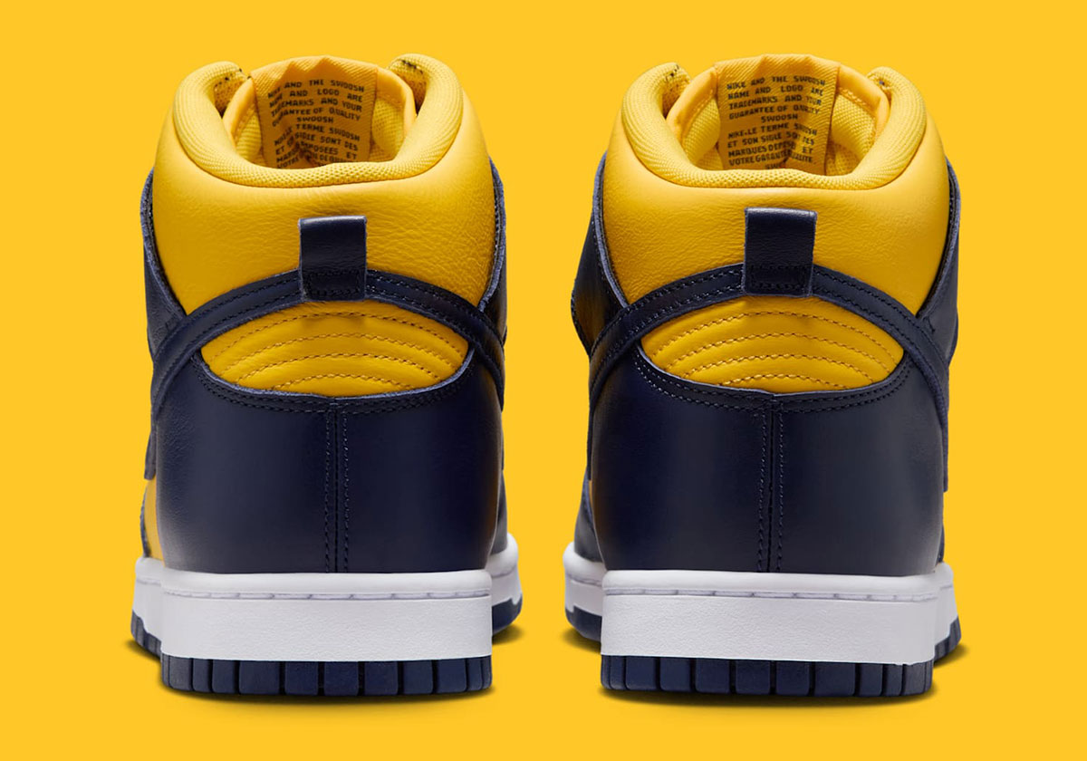 Nike Dunk High Michigan Hf3143 700 Release Date 2