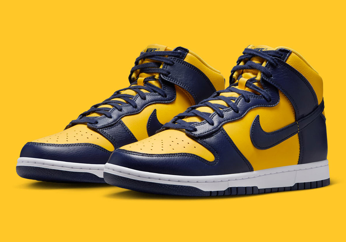 The Nike Dunk High “Michigan” Returns In 2025