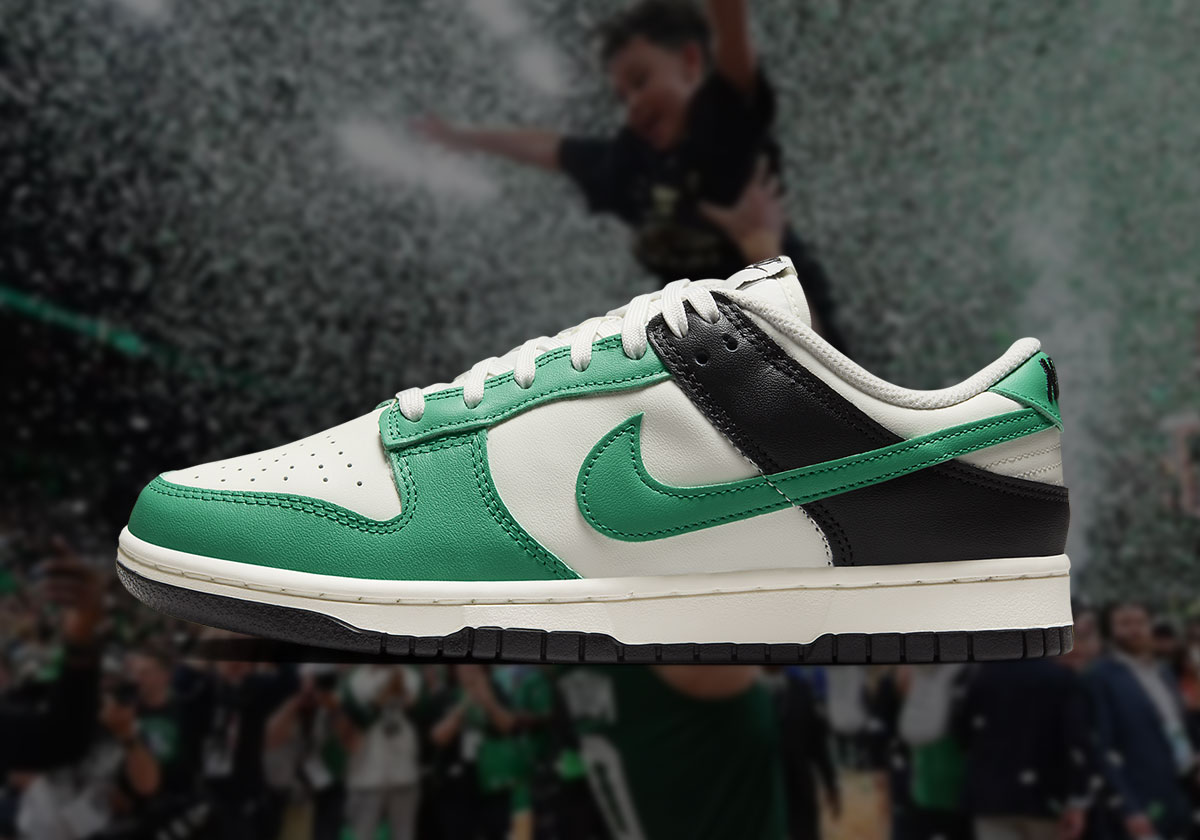 The Nike Dunk Low “Celtics” Has Its Eyes On Banner 19