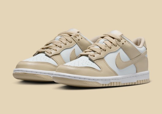 The Kids Dunk Low Tackles "Desert Khaki"