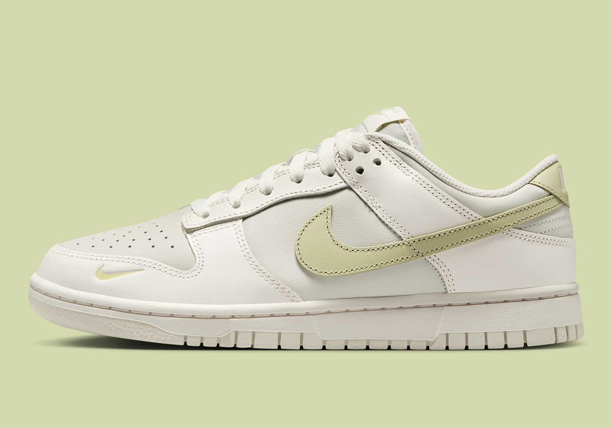 Nike Dunk Low Phantom Light Bone Olive Aura Light Army Ib3484 001 2