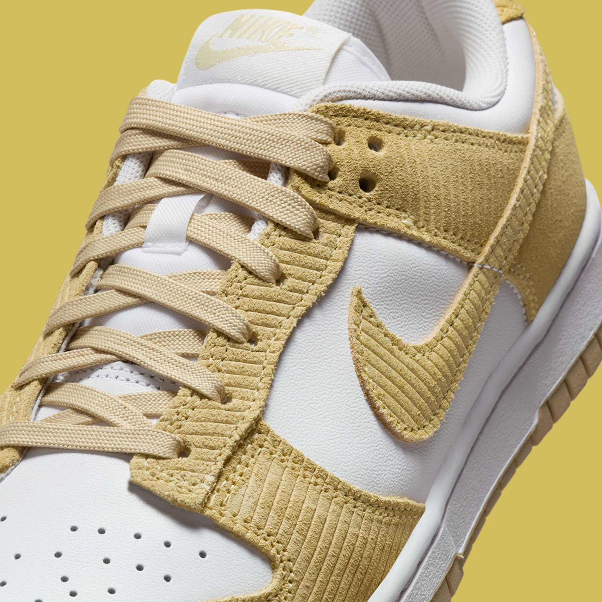 Nike Dunk Low Yellow Corduroy Fn7167 700 6