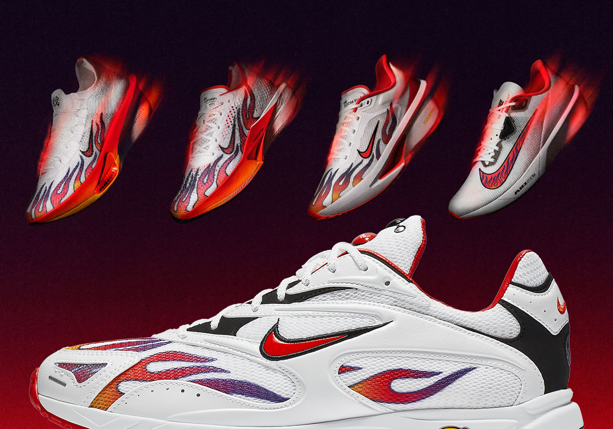 Nike's 2025 Ekiden Collection Channels The Fiery Spirit Of The Zoom Streak Spectrum