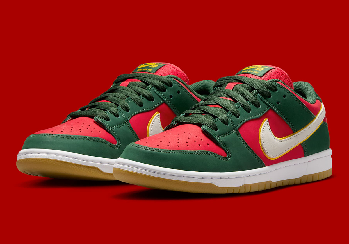 Nike Sb Dunk Low Seattle Supersonics Fz1287 300 3